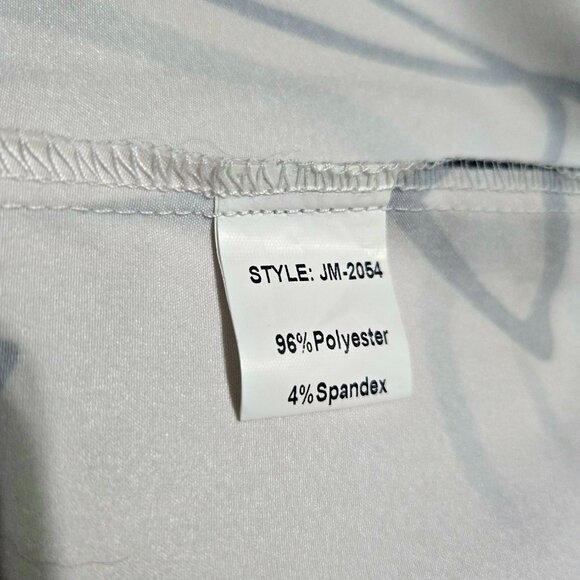 NWT JUMP Barcelona Black & White Abstract Maxi Dress - Size Medium - Picture 8 of 8